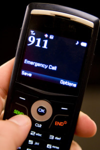 infliction injury 911 call