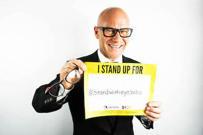 Darren Kavinoky #standwitheyebobs Stand Up 2 Cancer