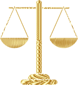 the scales of justice